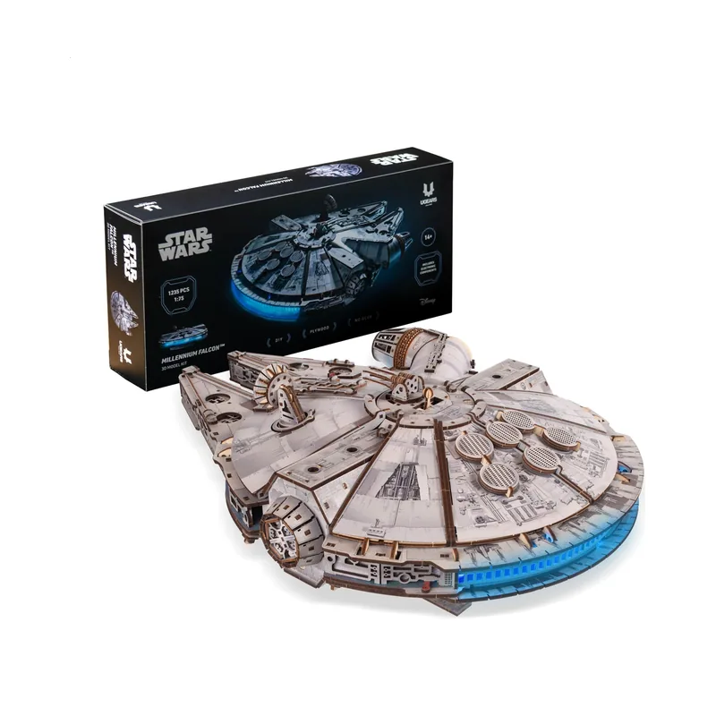 Ugears Star Wars Millennium Falcon Puzzle 3D