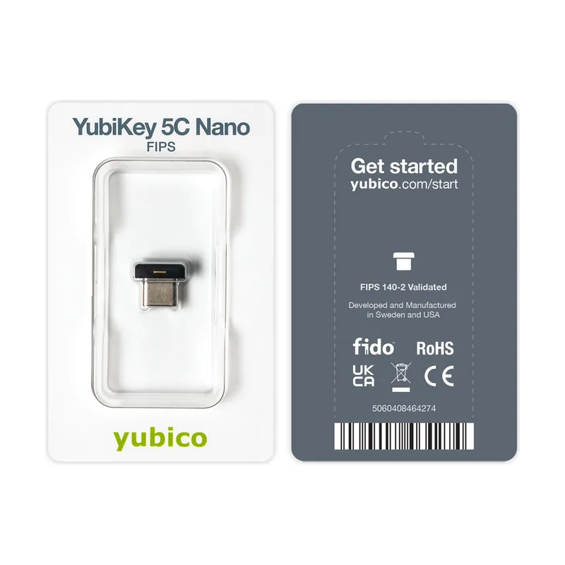 YubiKey 5C Nano FIPS