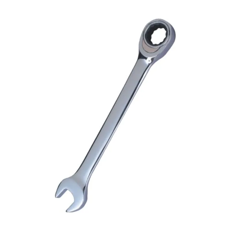 Stanley Llave combinada con carraca 17mm