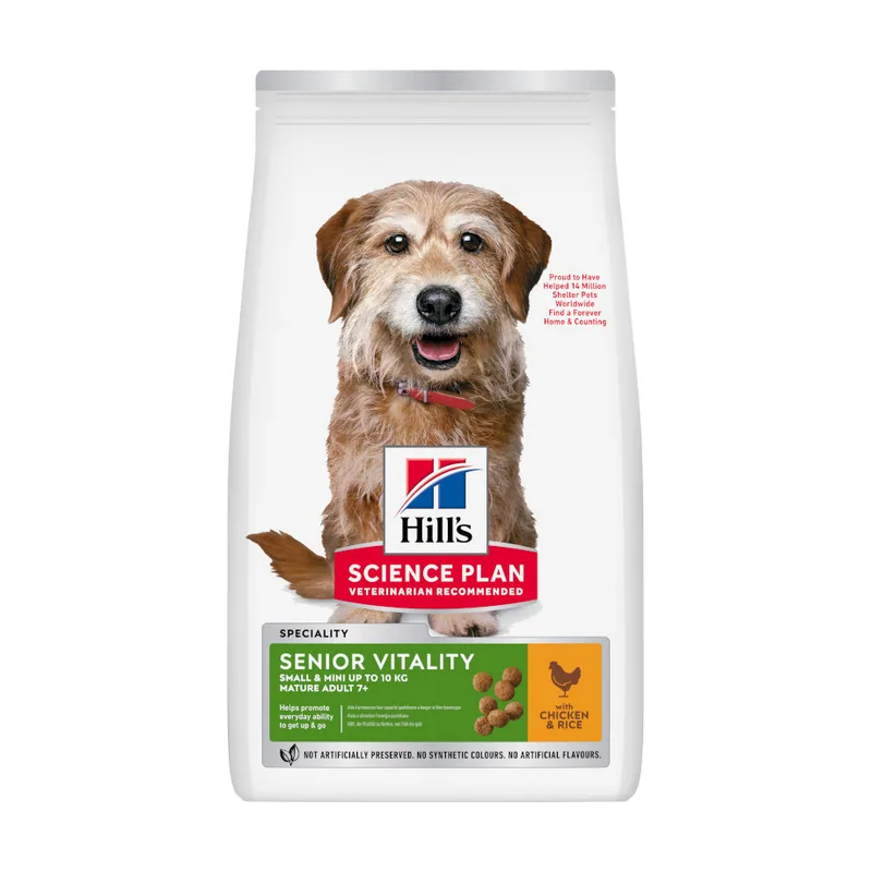 Hill's 1.5 kg Science Plan Youthful Vitality Adult +7 Small y Mini Pollo pienso