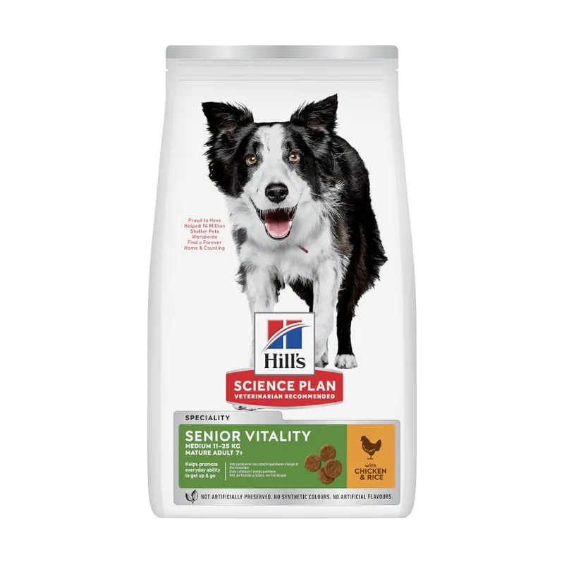 Hill's 14 kg Science Plan Youthful Vitality Medium Adult Pollo pienso