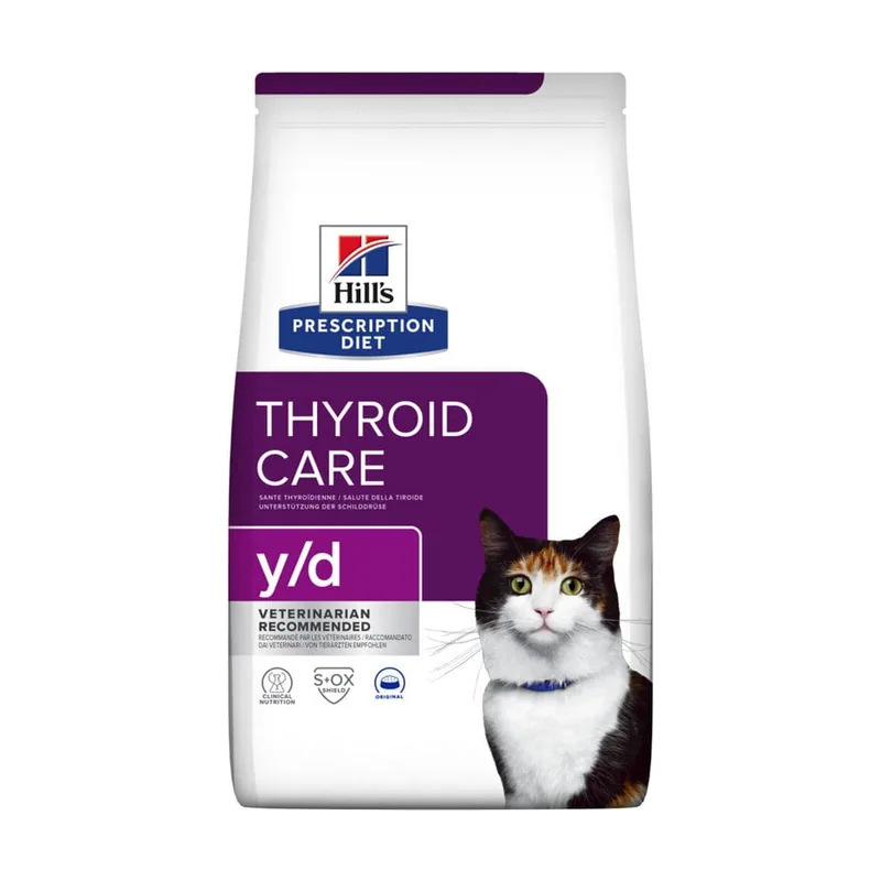 Hill's 1.5 kg Prescription Diet Thyroid Care y/d pienso para gatos