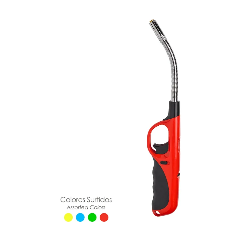 Encendedor/Mechero Gas Antiviento Llama Tipo Soplete 285 mm.