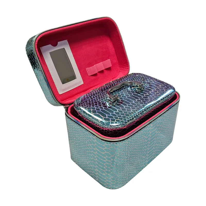 Lifestyle kosmetyczka damska organizer kuferek na kosmetyki 3w1 247