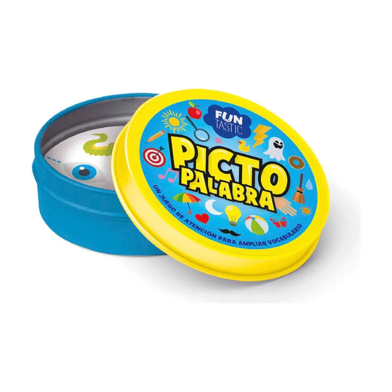 Clever Games Juego PICTO Palabra Lata