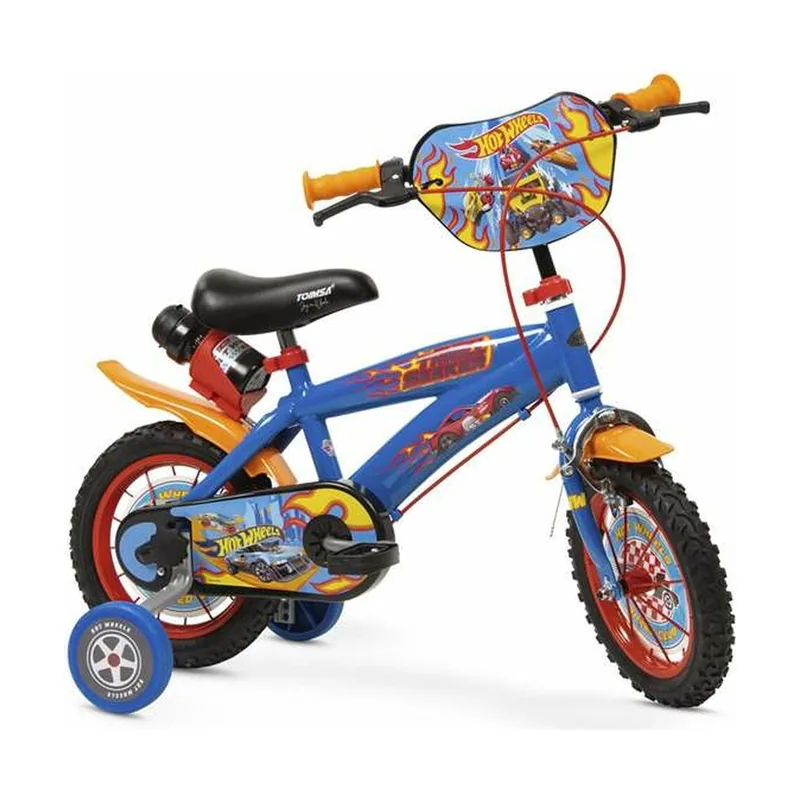 85-1268_8422084012687 Bicicleta 12" Hotwheels Unisex-Youth