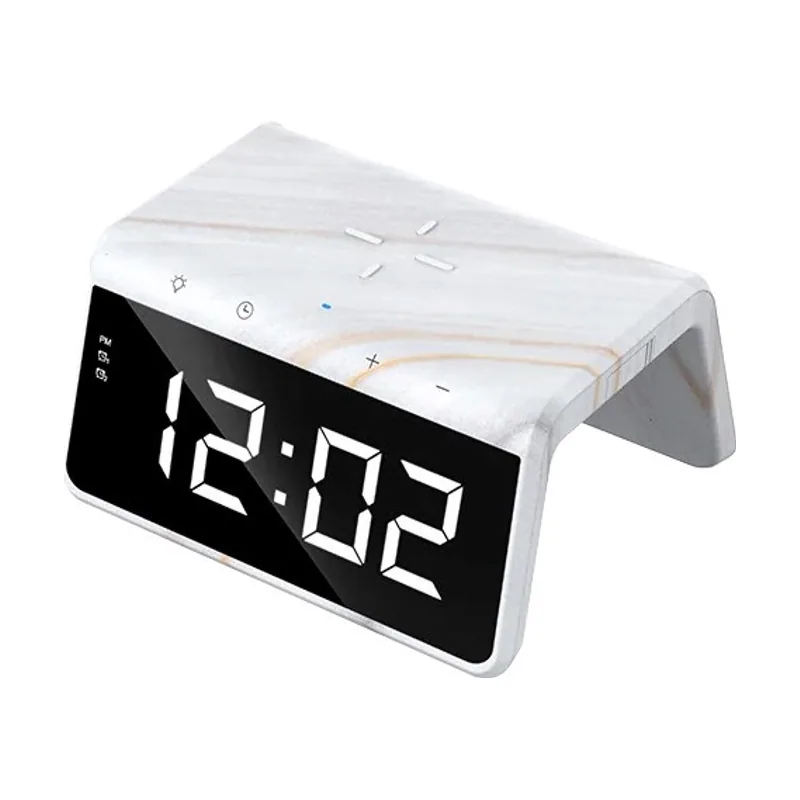 W320 Fast Wireless Charging Clock and Night Light Fast 6 en 1