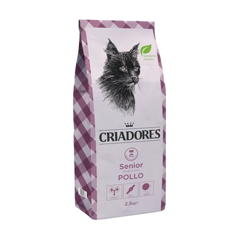 Criadores 2.5 kg Senior Pollo pienso