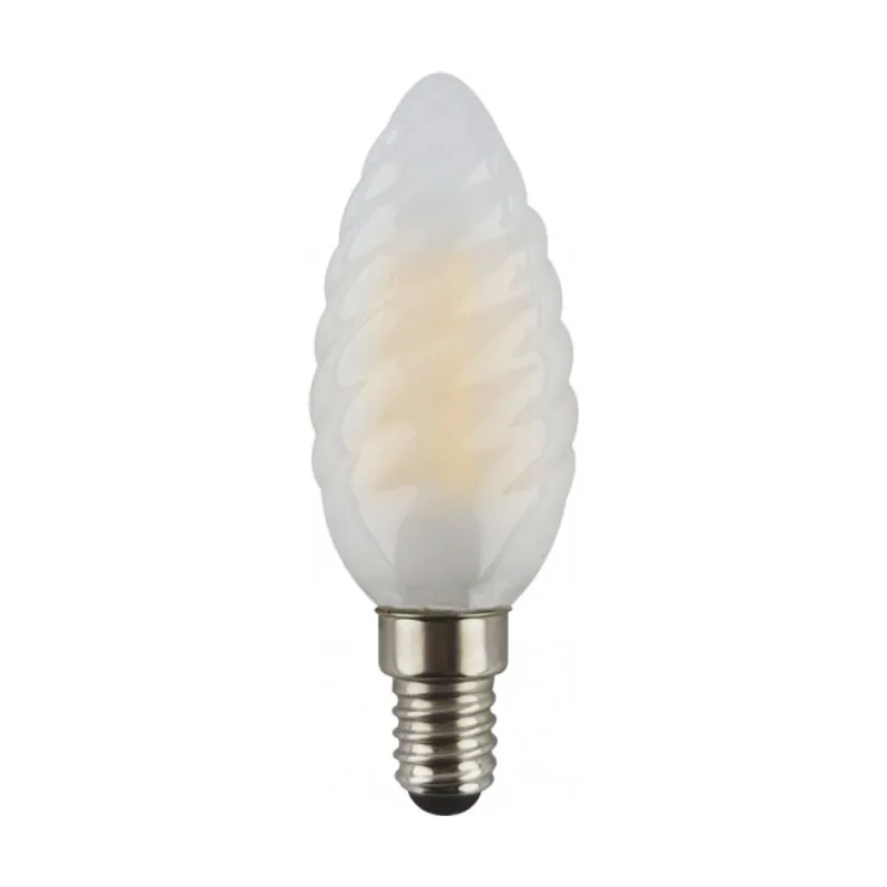 Abrila Bombilla vela rizada LED Fabriplus E14