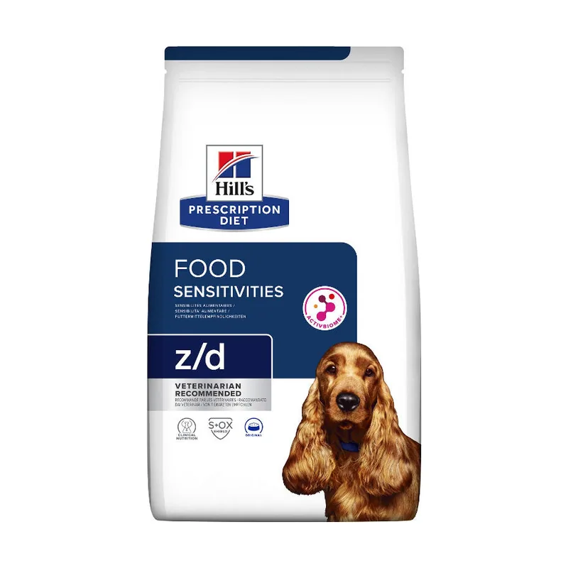 Hill's 10 kg Prescription Diet Food Sensitives z/d pienso