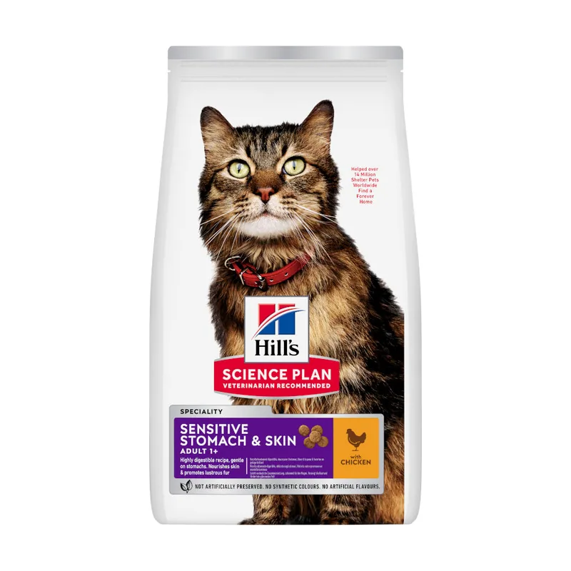 Hill's 1.5 kg Adult Science Plan Sensitive Stomach Pollo pienso