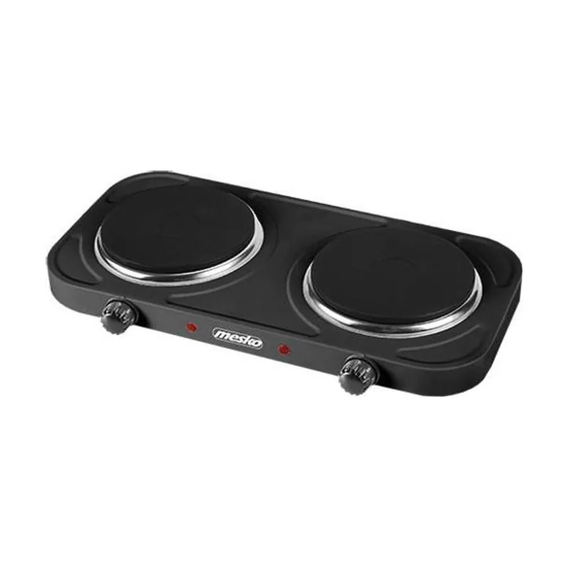 Adler Hornillo electrico doble negro 2000w