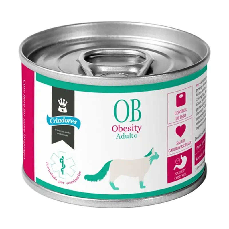 Criadores 48 latas x 200 g Dietetic Adulto Obesity lata para gatos ¡Pack ahorro!