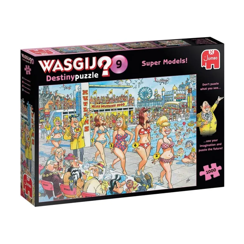Wasgij Destiny 9 Super Models ! 1000 Teile Puzzle 81931
