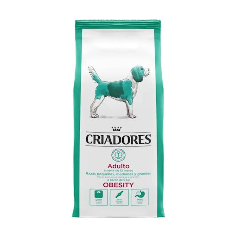 Criadores 2.5 kg Dietetic Adulto Obesity pienso