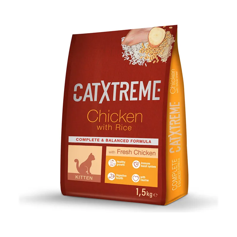 Catxtreme 1.5 kg Kitten Pollo y Pavo pienso