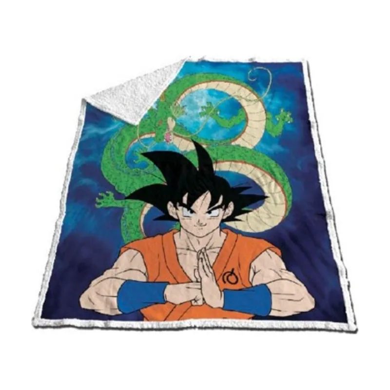 IMPORT Manta Coralina Sherpa De Dragon Ball 120X150 Cm