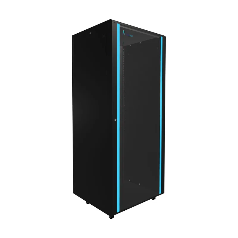 Armario rackmount 42U 800x800 Negro de pie