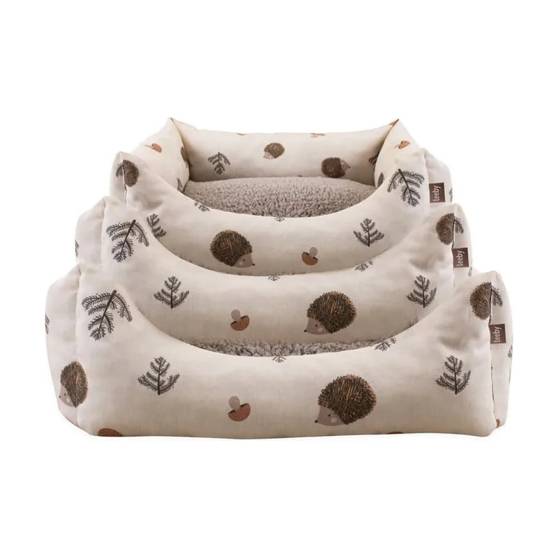 Leeby Cama Blanca con Erizos para perros