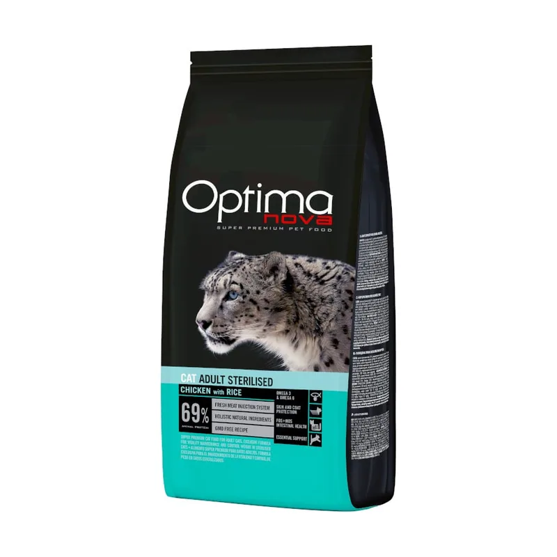 Optimanova 6 kg Sterilised Pollo y Arroz pienso