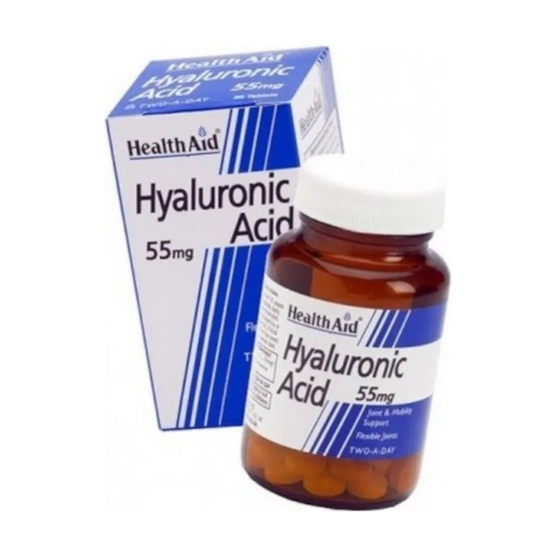 Health Aid Ácido Hialurónico 55 mg 30 Comprimidos