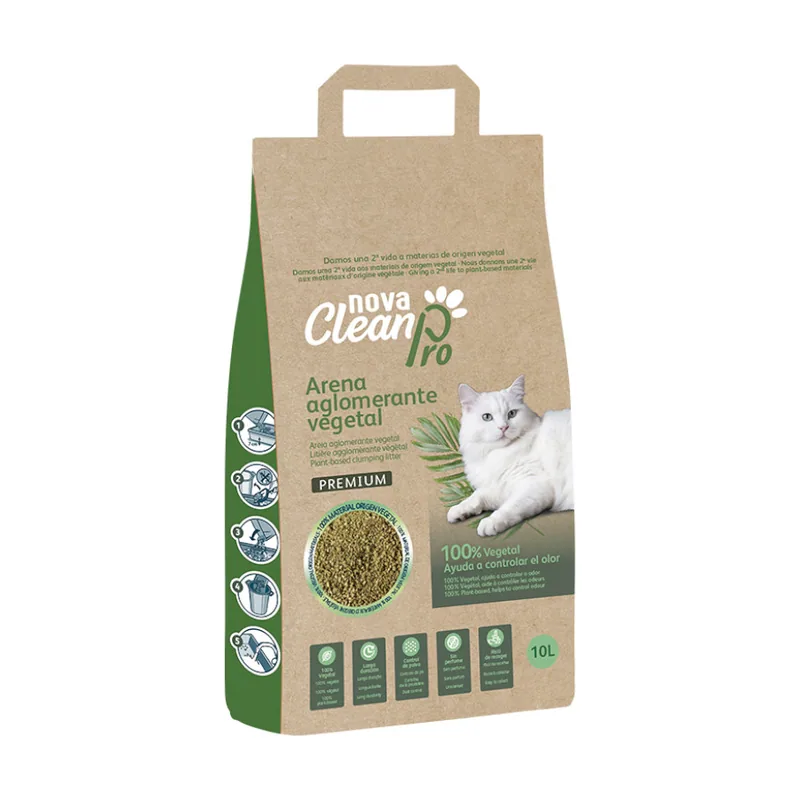 Nova Clean Pro Arena Vegetal para gatos