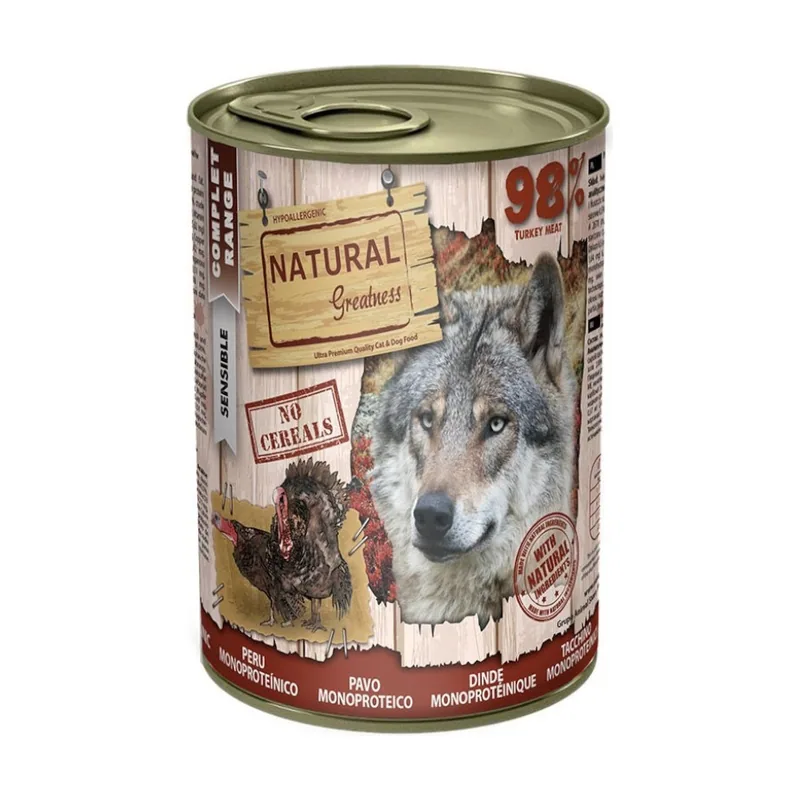 Natural Greatness 170 g Monoproteico Pavo Lata