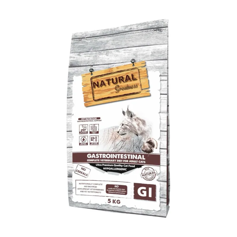 Natural Greatness Gastrointestinal Pavo Pienso Hipoalergénico para gatos
