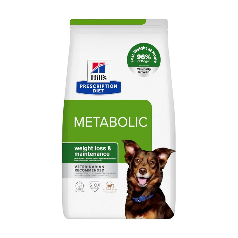 Hill's 12 kg Prescription Diet Metabolic cordero y arroz pienso