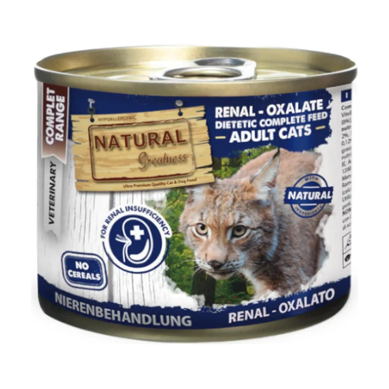 Natural Greatness Renal-Oxalate Pollo Comida Húmeda para gatos