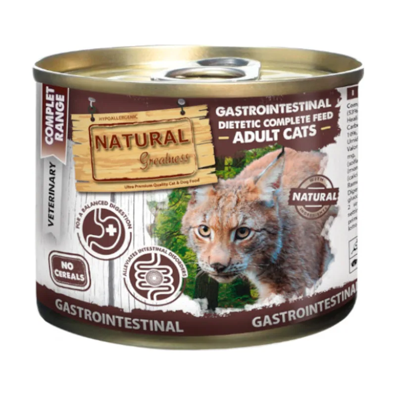 Natural Greatness Gastrointestinal Pavo Comida Húmeda para gatos