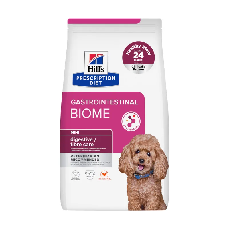 Hill's 1 kg Prescription Diet Gastrointestinal Biome Mini pienso