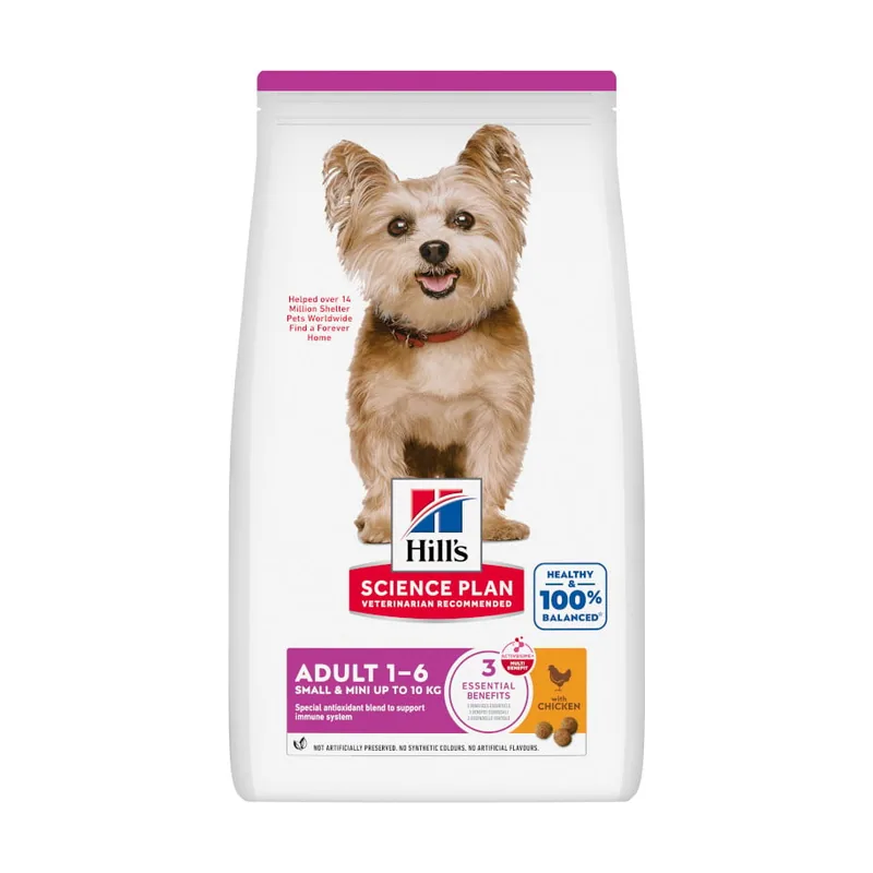 Hill's 10 kg Science Plan Adult Small y Mini Pollo pienso