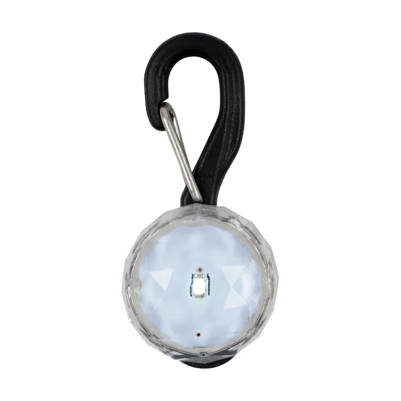 Nite Ize PetLit Luz LED Blanca con mosquetón para collar para perros