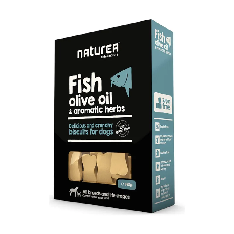 Naturea 140 g Pescado Galletas
