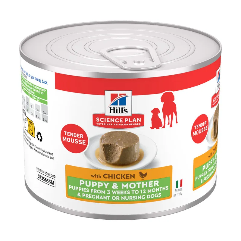 Hill's 200 g Science Plan Puppy&Mother Mousse de Pollo lata