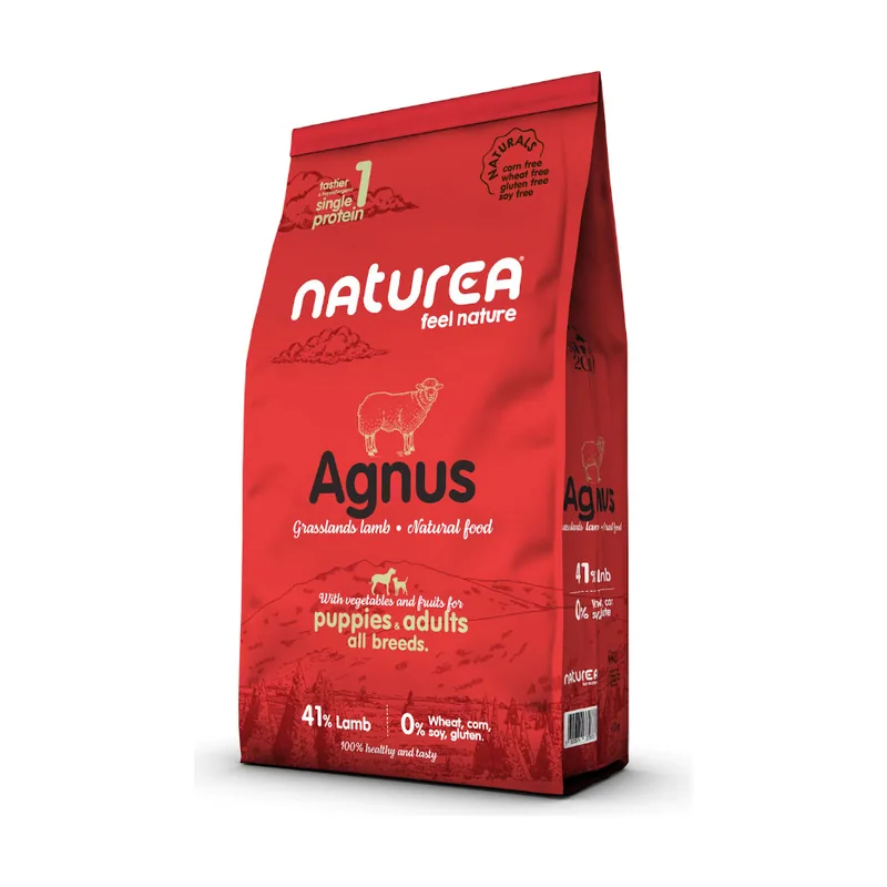 Naturea 2 kg Naturals Agnus Cordero de Pastizales pienso
