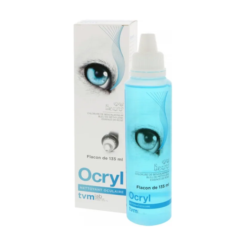 Ocryl limpiador ocular para mascotas