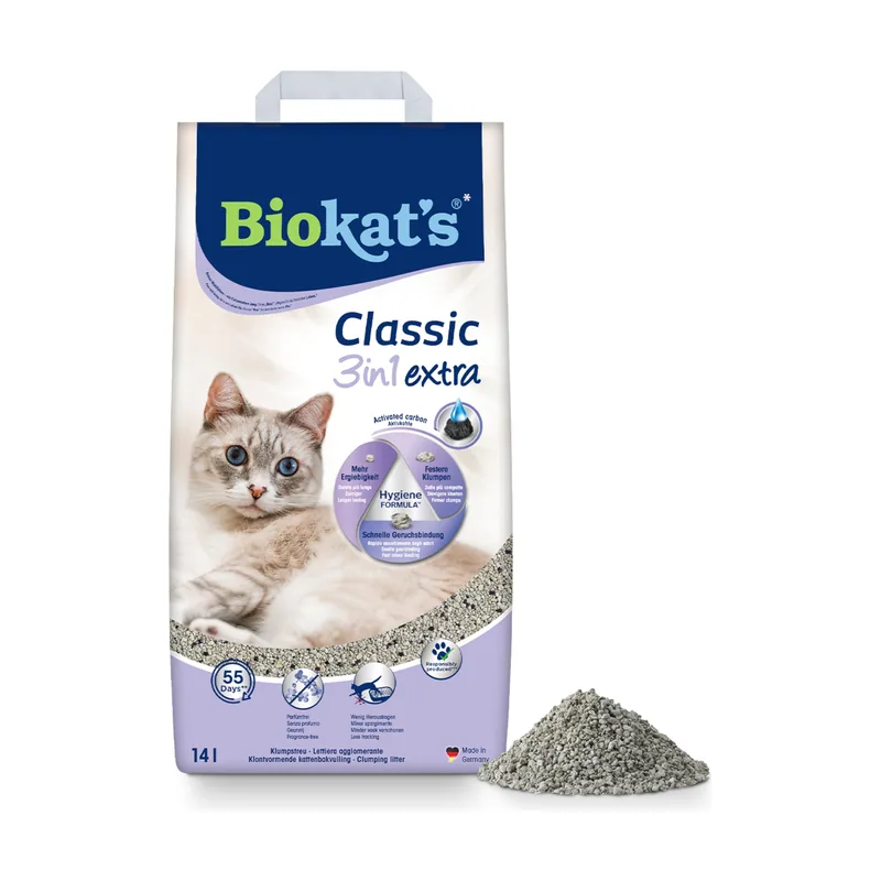 BioKat's Classic 3in1 Extra arena aglomerante