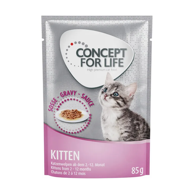 For Life Kitten con pollo en salsa