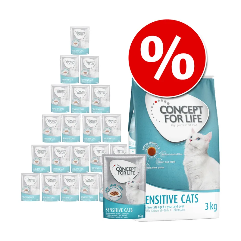For Life 3 kg pienso + 24 x 85 g