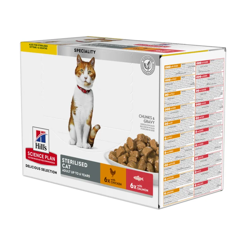 Science Plan 48 x 85 g en bolsitas