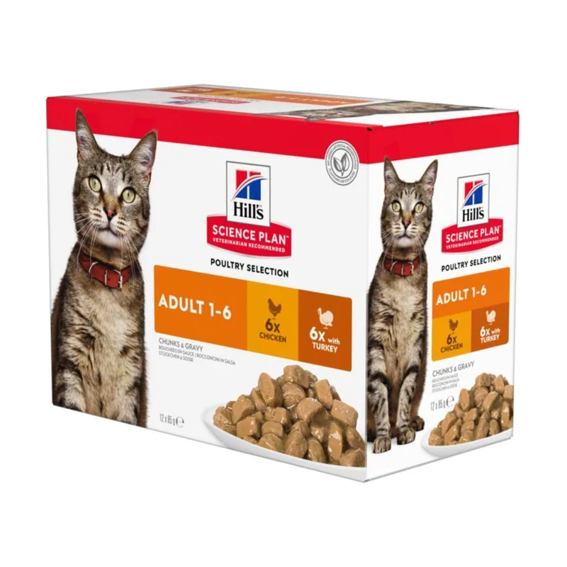 Science Plan 48 x 85 g en bolsitas