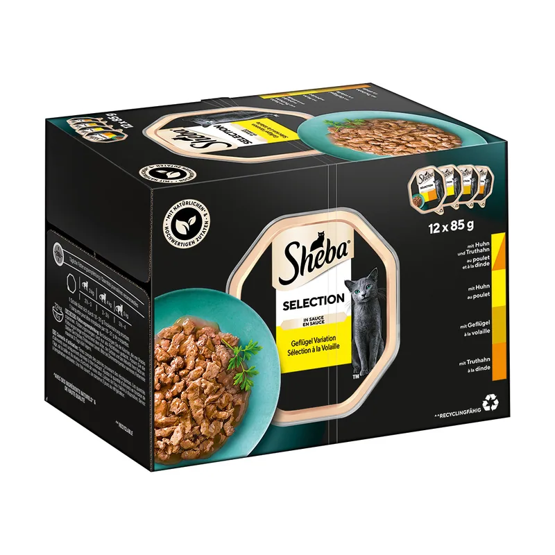 Sheba Multirreceta 96 x 85 g en tarrinas
