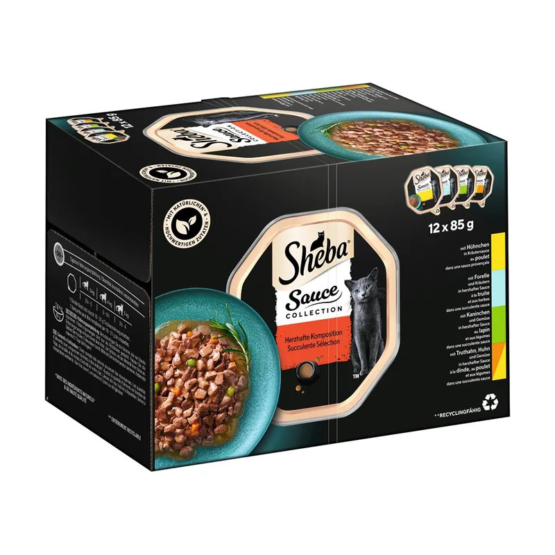 Sheba Multirreceta 96 x 85 g en tarrinas