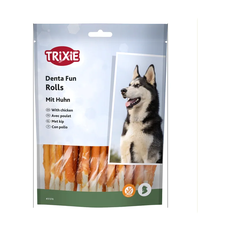 Trixie Denta Fun Rolls con pollo