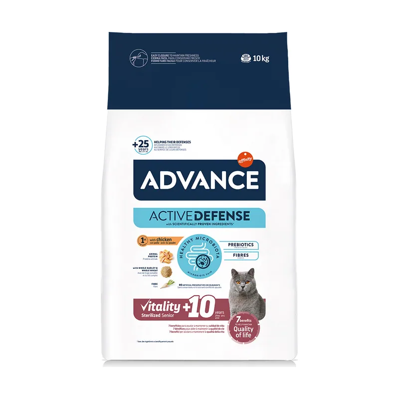 Advance Sterilized Senior +10 con pollo