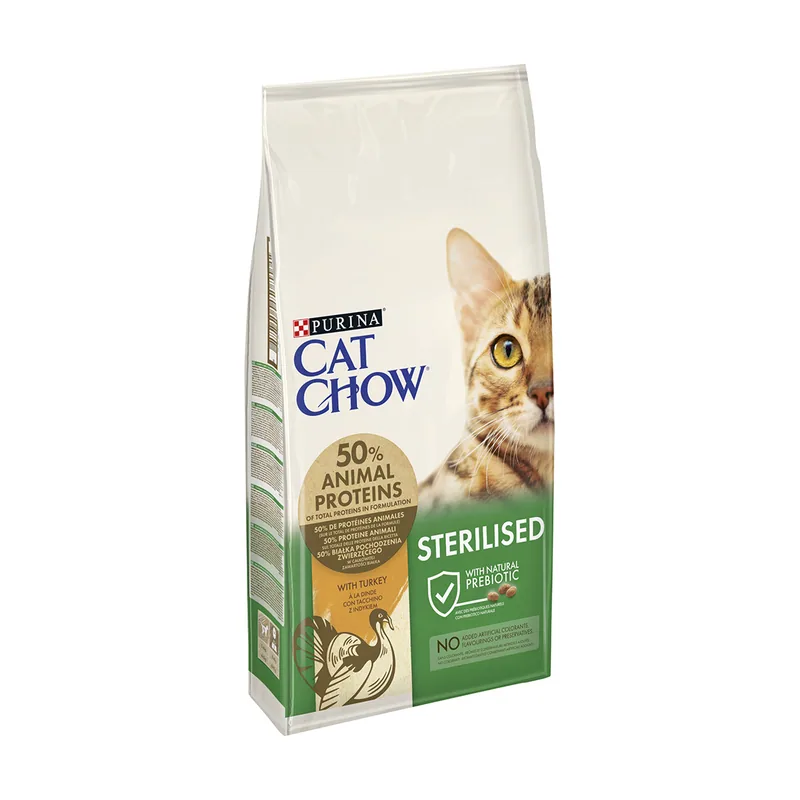 Cat Chow Special Care Sterilized con pavo