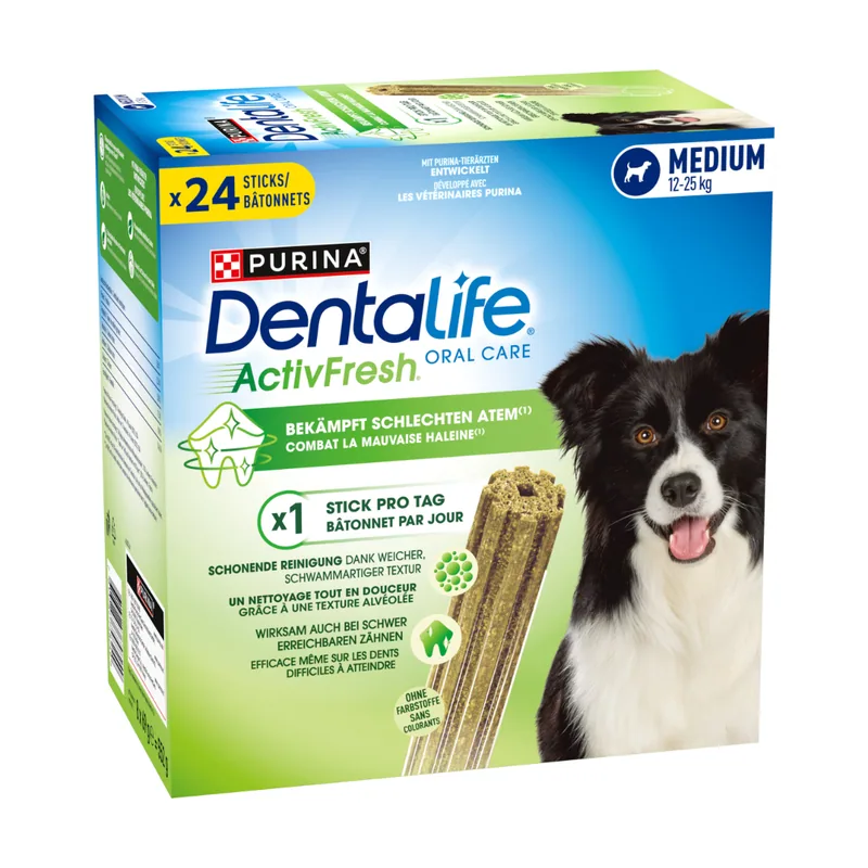 PURINA Active Fresh snacks dentales para perros medianos