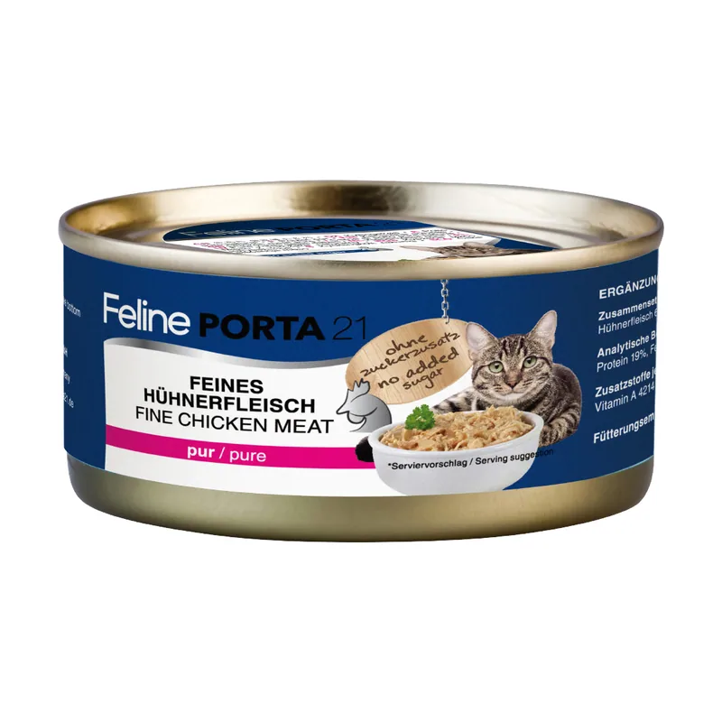 Porta 21 Feline 24 x 156 g en latas
